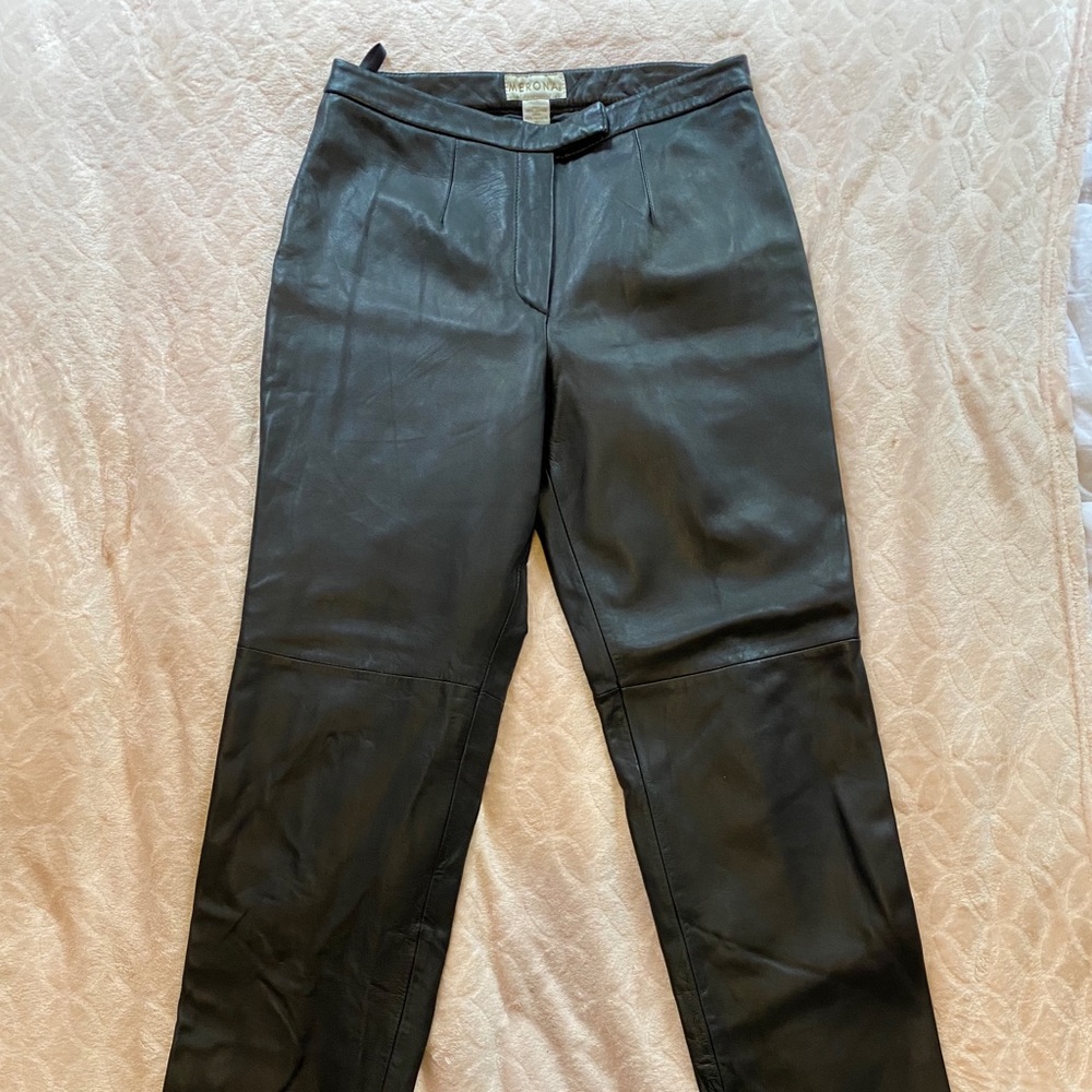 100% Leather Pants